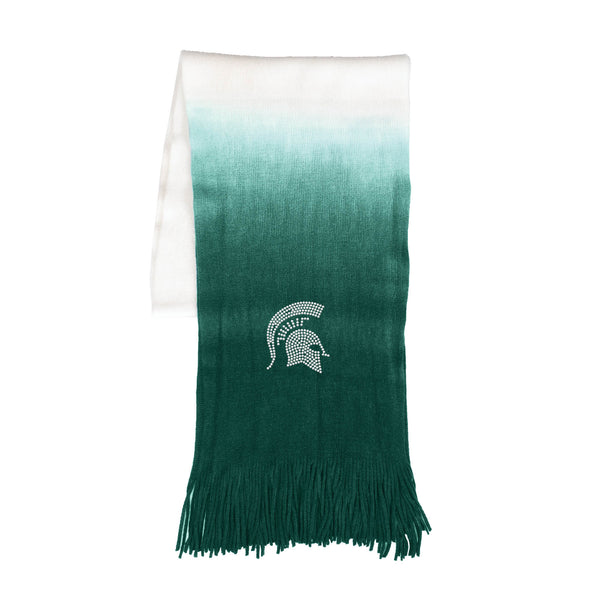 littlearth Michigan State University Dip Dye Scarf