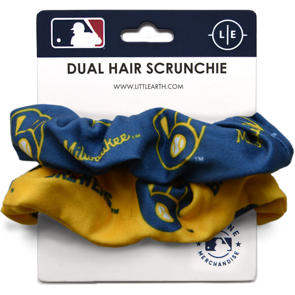 littlearth Milwaukee Brewers Dual Hair Twist