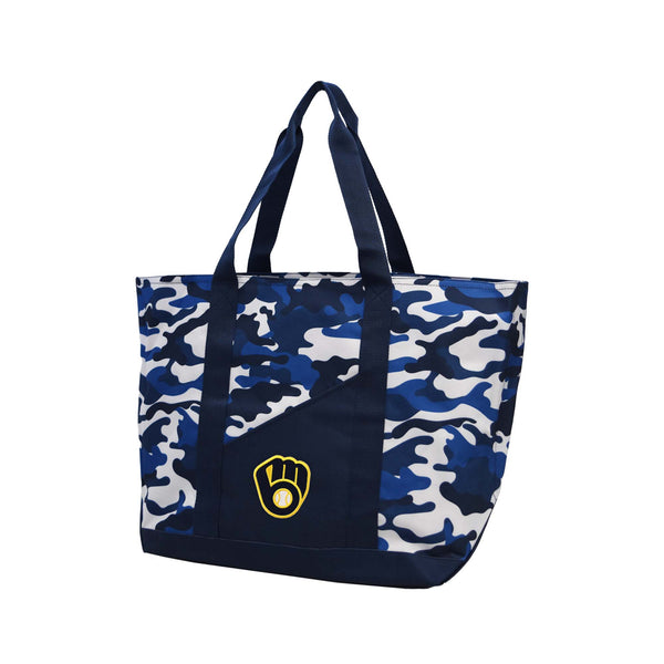 littlearth Milwaukee Brewers Super-Duty Camo Tote