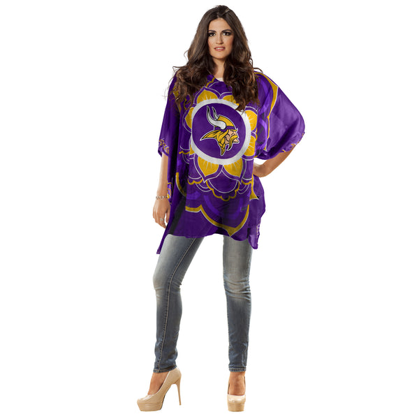 Littlearth Minnesota Vikings Caftan Flower