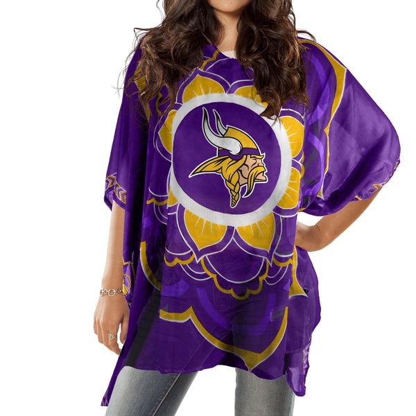 Littlearth Minnesota Vikings Caftan Flower