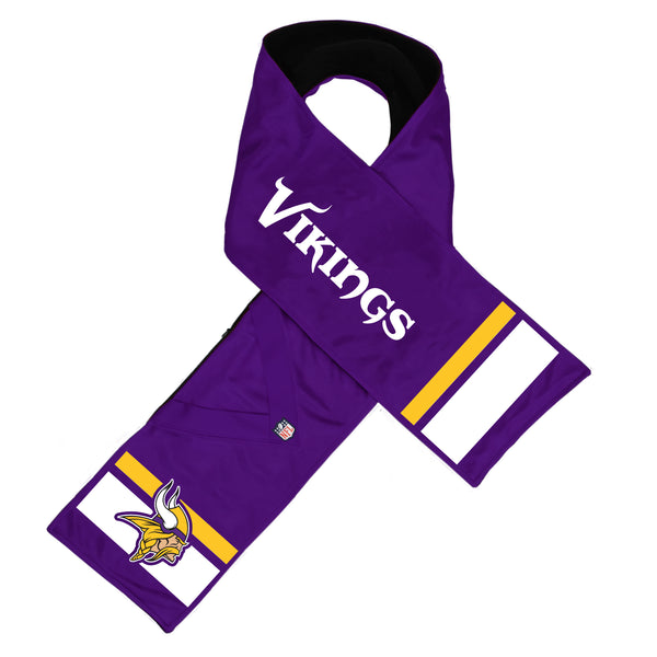 littlearth Minnesota Vikings Hero Jersey Scarf