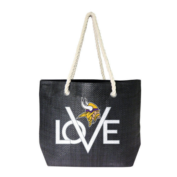 littlearth Minnesota Vikings Love Tote