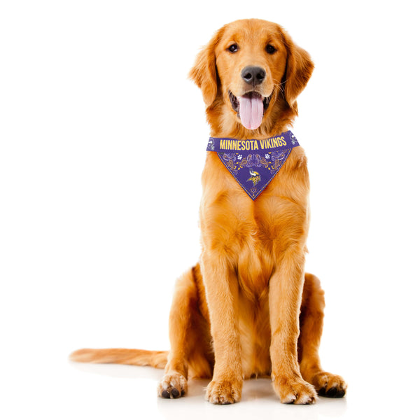 Littlearth Minnesota Vikings Pet Bandana