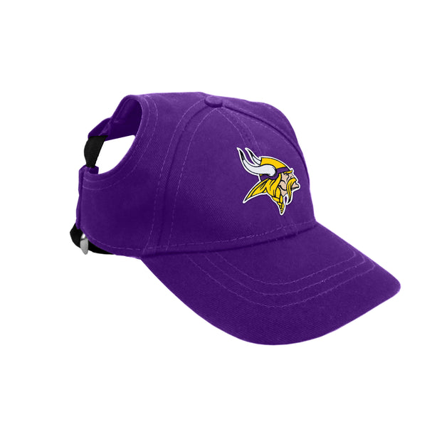 littlearth Minnesota Vikings Pet Baseball Hat