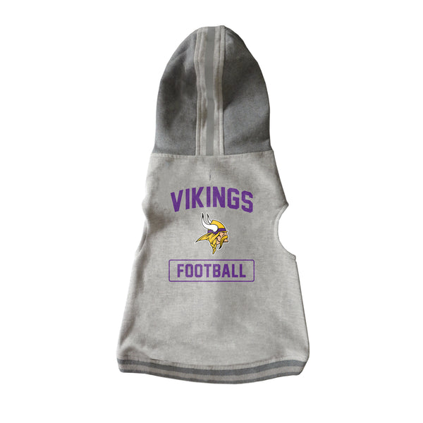 littlearth Minnesota Vikings Pet Hooded Crewneck