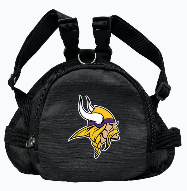 littlearth Minnesota Vikings Pet Mini Backpack