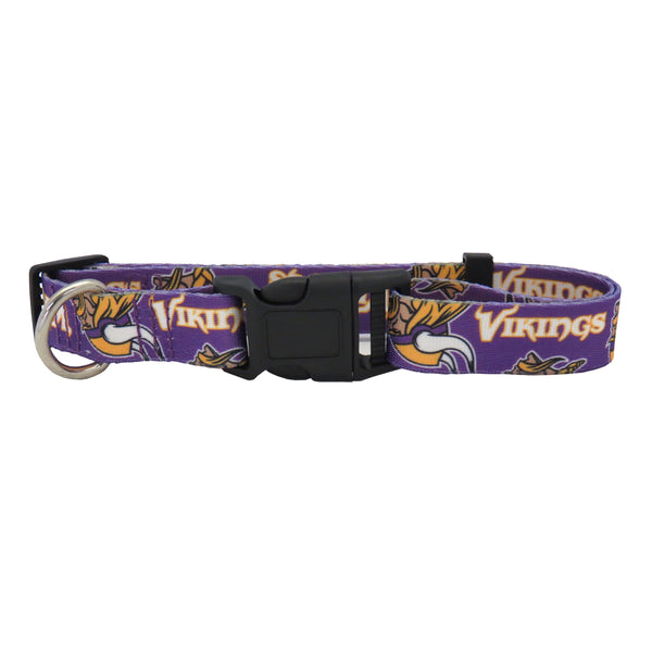 littlearth Minnesota Vikings Pet Team Collar