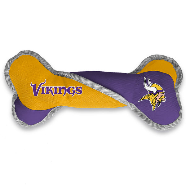 littlearth Minnesota Vikings Pet Tug Bone