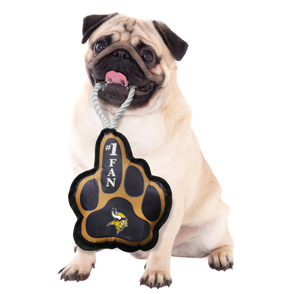 Littlearth Minnesota Vikings Super Fan Pet Toy