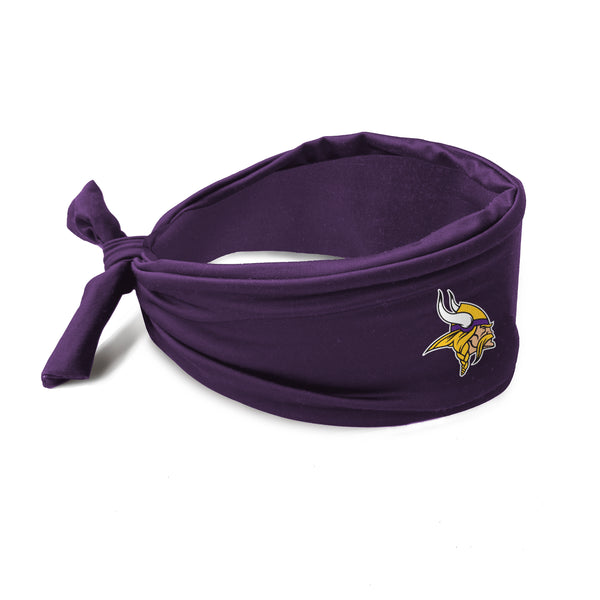 littlearth Minnesota Vikings Tieback Headband