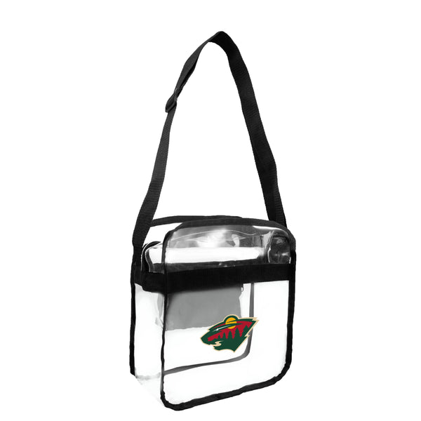 littlearth Minnesota Wild Clear Carryall Crossbody