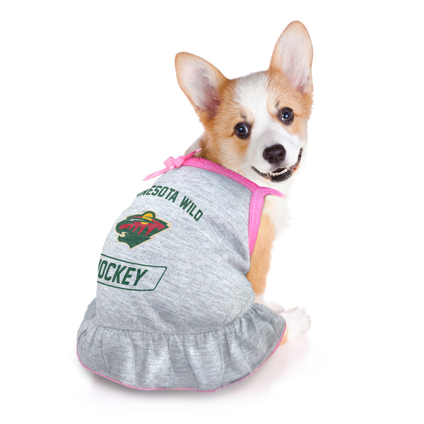 Littlearth Minnesota Wild Pet Dress Grey Type