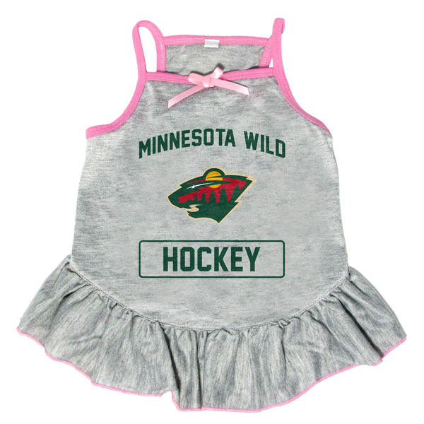 littlearth Minnesota Wild Pet Dress Grey Type