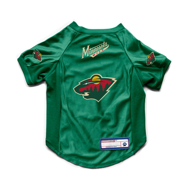 littlearth Minnesota Wild Pet Stretch Jersey