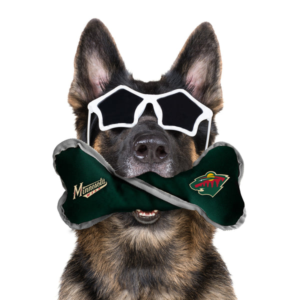 Littlearth Minnesota Wild Pet Tug Bone