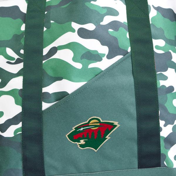 Littlearth Minnesota Wild Super-Duty Camo Tote