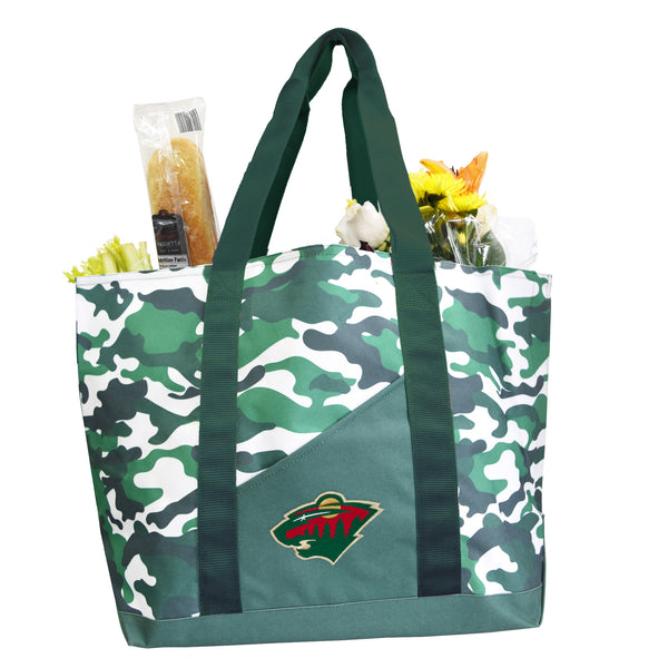 Littlearth Minnesota Wild Super-Duty Camo Tote