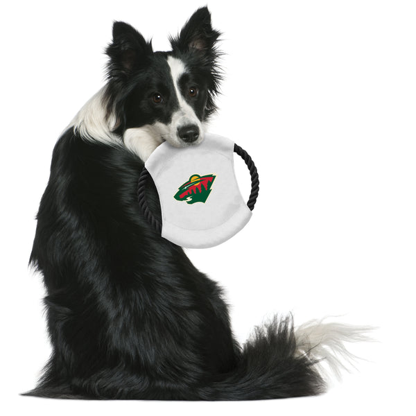 Littlearth Minnesota Wild Team Flying Disc Pet Toy