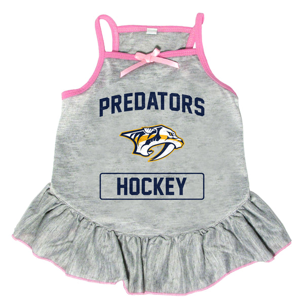 littlearth Nashville Predators Pet Dress Grey Type