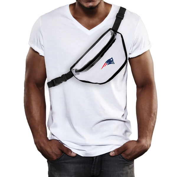Littlearth New England Patriots Clear Fanny Pack