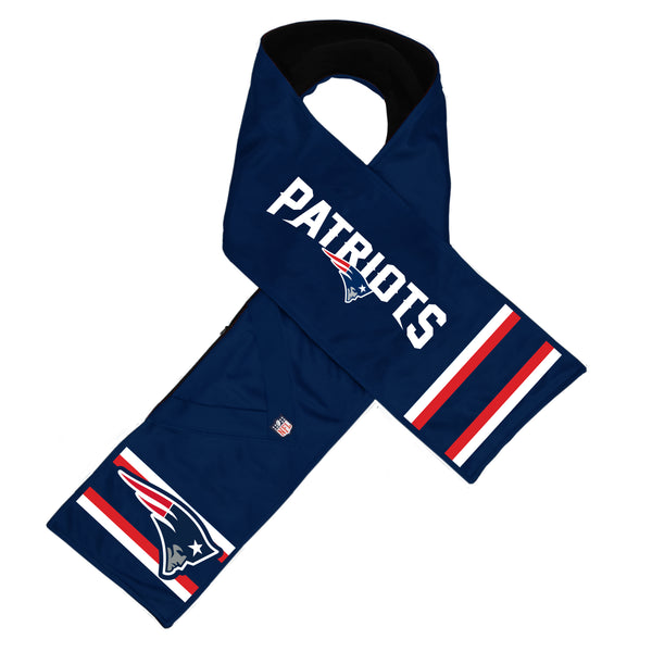 littlearth New England Patriots Hero Jersey Scarf