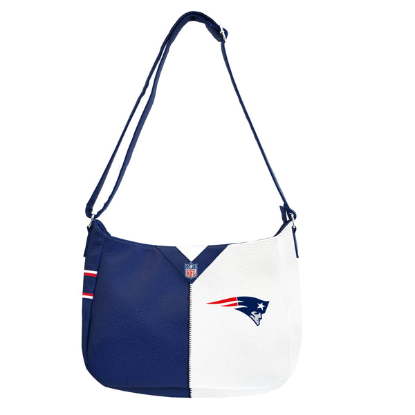 littlearth New England Patriots Pebble Split Hobo