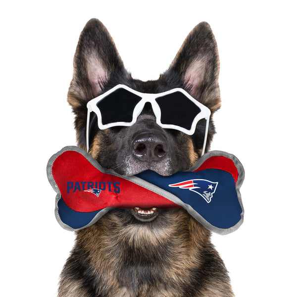 Littlearth New England Patriots Pet Tug Bone