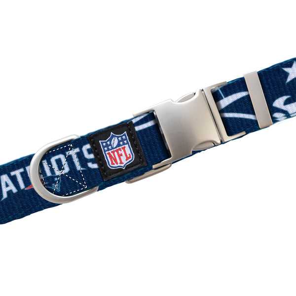 Littlearth New England Patriots Premium Pet Collar