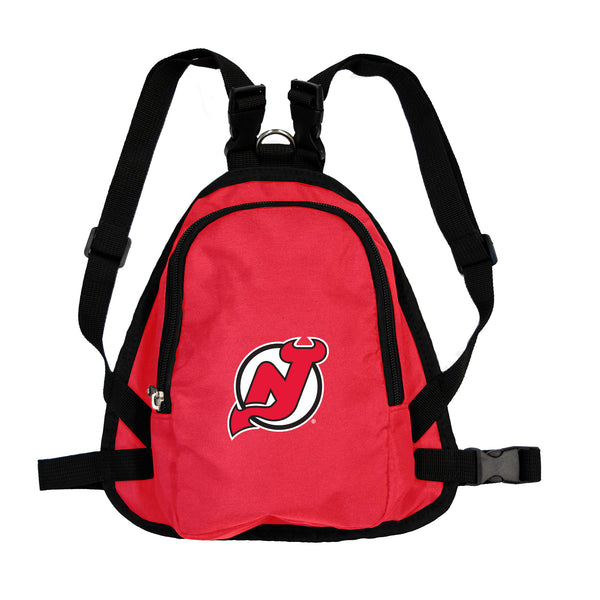 littlearth New Jersey Devils Pet Mini Backpack