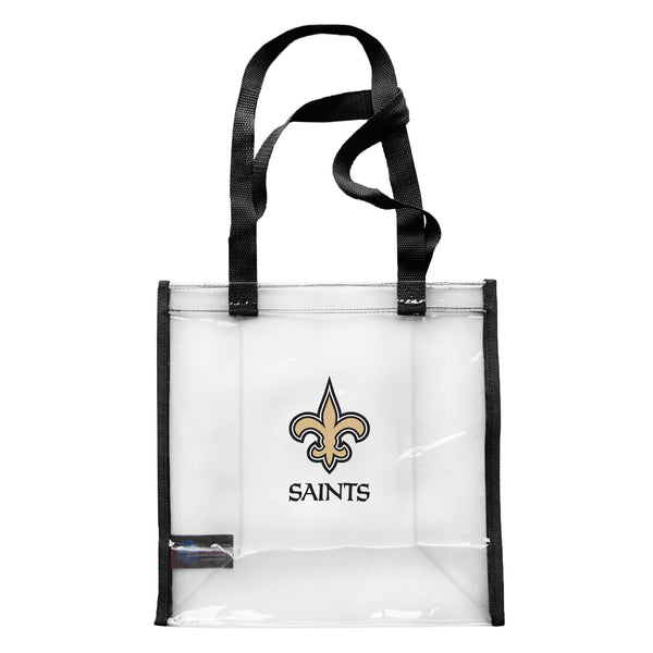 littlearth New Orleans Saints Clear Advantage Tote