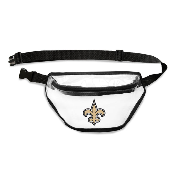 littlearth New Orleans Saints Clear Fanny Pack