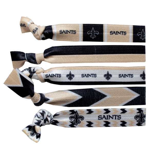 littlearth New Orleans Saints Knotted Hair Tie