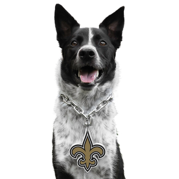 littlearth New Orleans Saints Pet Fan Chain