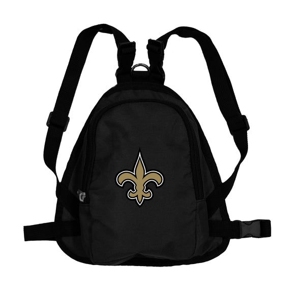 Littlearth New Orleans Saints Pet Mini Backpack