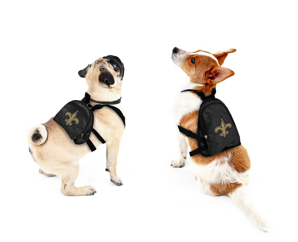 Littlearth New Orleans Saints Pet Mini Backpack