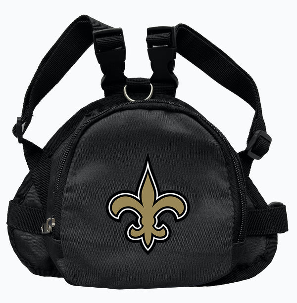 littlearth New Orleans Saints Pet Mini Backpack