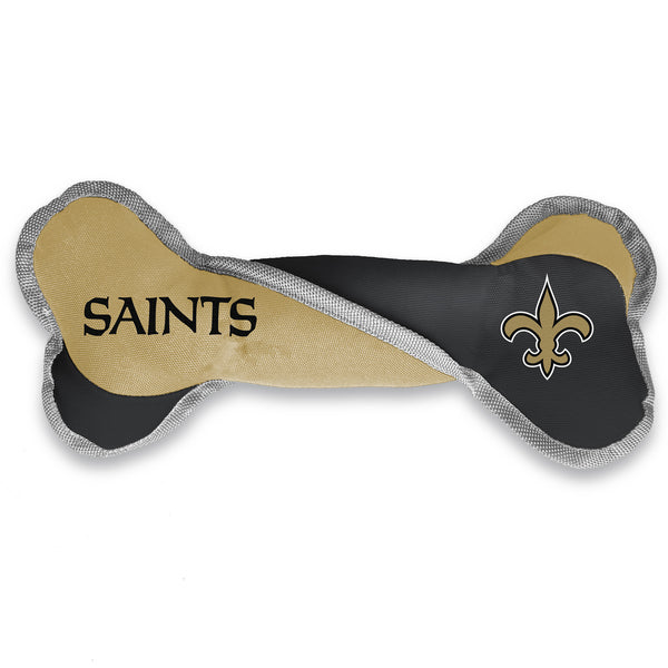 littlearth New Orleans Saints Pet Tug Bone
