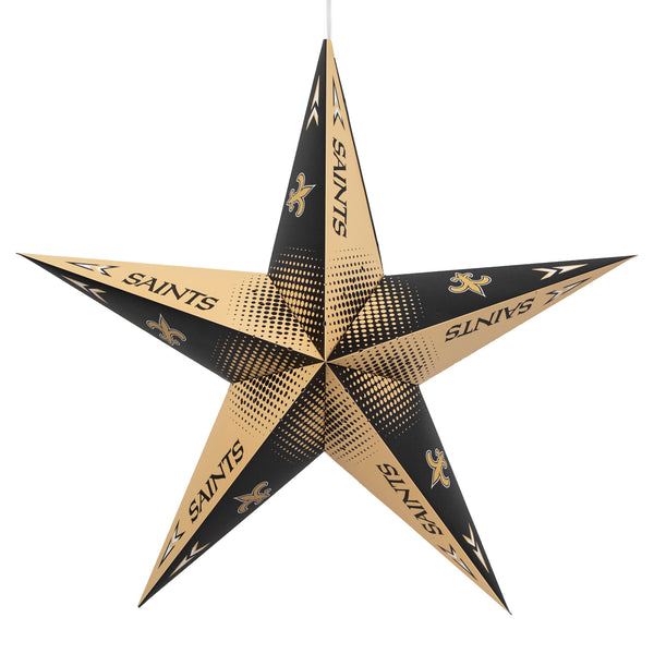 Littlearth New Orleans Saints Star Lantern