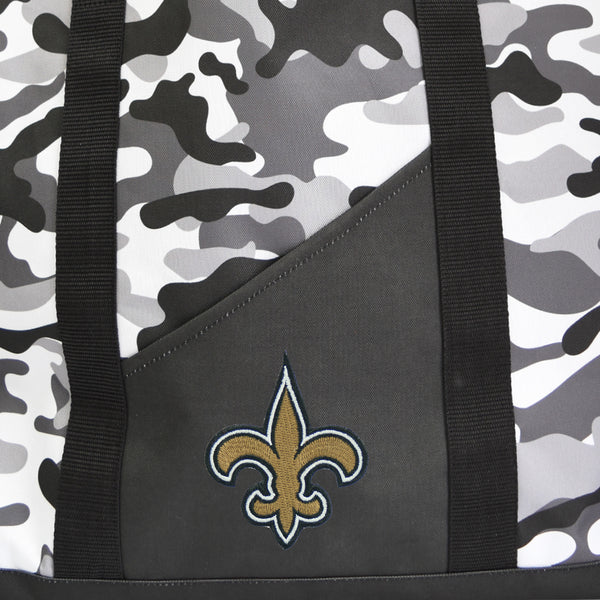 Littlearth New Orleans Saints Super-Duty Camo Tote