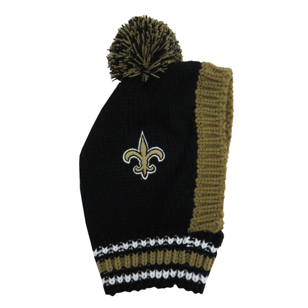 littlearth New Orleans Saints Team Pet Knit Hat