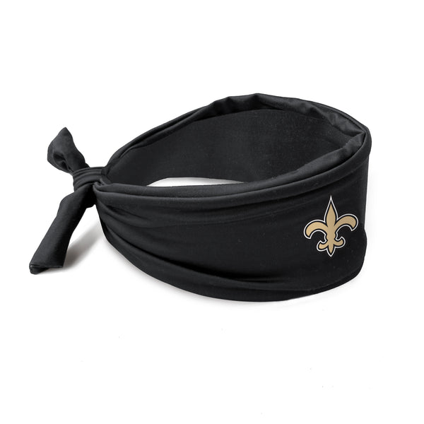littlearth New Orleans Saints Tieback Headband
