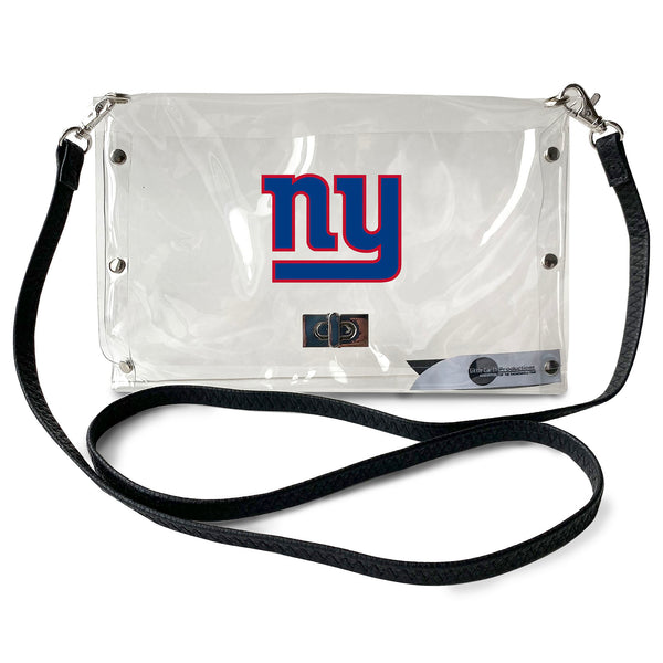 littlearth New York Giants Clear Envelope Purse
