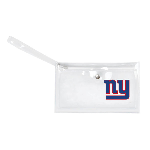 Littlearth New York Giants Clear Ticket Wristlet