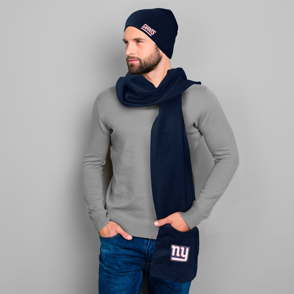 Littlearth New York Giants Jimmy Bean 4 In 1 Scarf