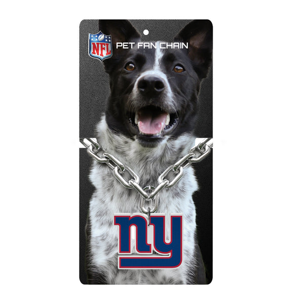 Littlearth New York Giants Pet Fan Chain