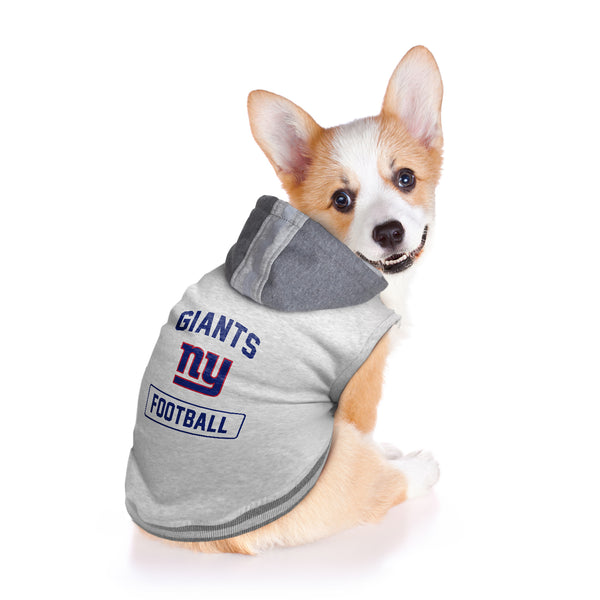 Littlearth New York Giants Pet Hooded Crewneck