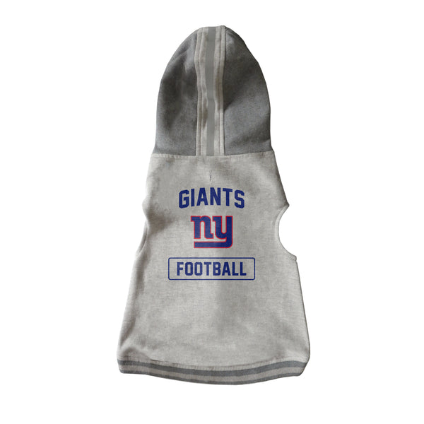 littlearth New York Giants Pet Hooded Crewneck