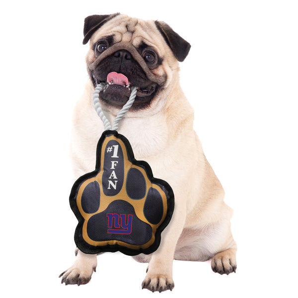 Littlearth New York Giants Super Fan Pet Toy