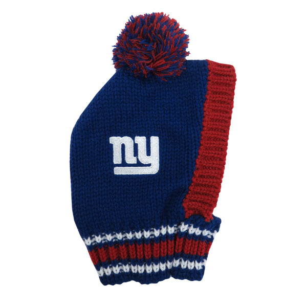 littlearth New York Giants Team Pet Knit Hat
